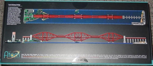 Forth Railway Bridge Atom Brick Construction Building Block Toy Set Engineering