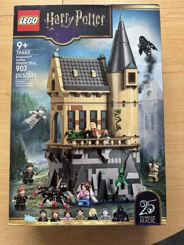 LEGO Harry Potter Hogwarts Castle Hospital Wing 76463 Building Toy 907 Pieces