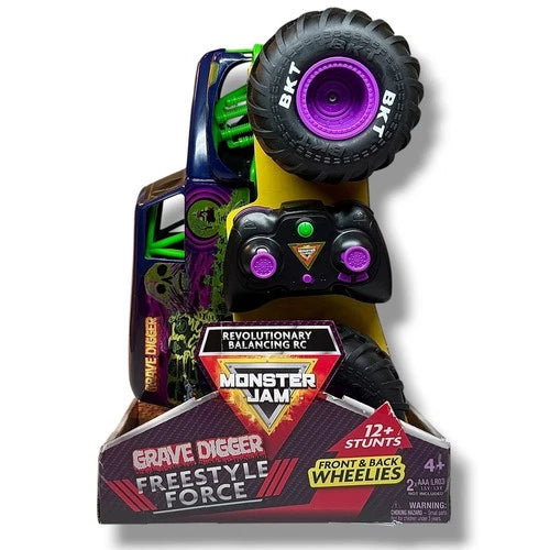 Monster Jam Grave Digger Freestyle Force RC Truck NEW! No Longer Made!