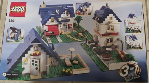 LEGO 5891 Apple Tree House, Creator, Retired, Complete, NIB, Sealed