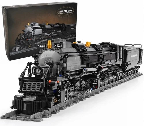 Steam Train Building Block Model Set for Adults - Creative DIY Toy Kit