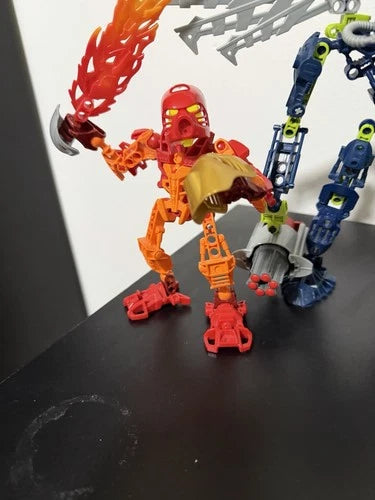 MEOW BIONICLE: 8911 8910 8914 7116 mahri Jaller Hahli Kongu And Stars Tahu LOT