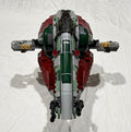 LEGO Star Wars Slave I Spaceship Built Model Red Gray Green Aircraft/Spaceship