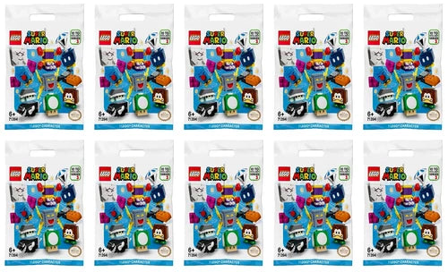 Complete Set of (10) Lego Super Mario Series 3 Characters 71394 New Sealed 2021