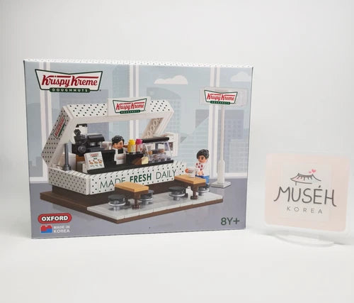 Oxford Building Blocks Krispy Kreme Doughnuts Box Store Korea Limited Edition