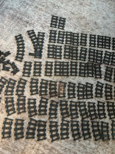 Lego Train Tracks LOT - 91 Pieces Total, Curve + Straight