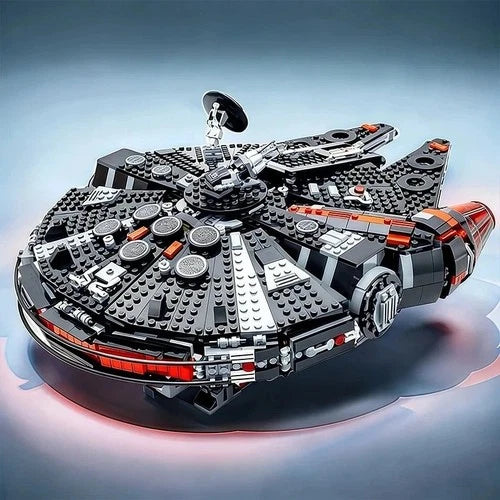 NEW 1579 PCS Dark Falcon Millennium Spacecraft Building Block Set