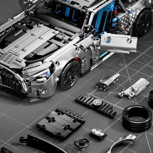1310 PCS 1:14 Racing Car Building Blocks Set Technical Sports Vehicle Model Kit