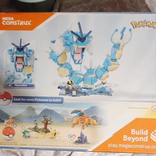 MEGA Construx Pokémon Gyarados 352pc Buildable Figure Set DYF14 Age 8+