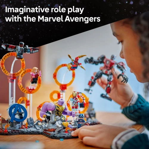 MEOW Marvel Avengers: Endgame Final Battle - Super Hero Building Set for Kids, A