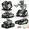 STEM Robot Building Set for Kids 8-16, 5-in-1 Remote Control APP Toy, 757 Pcs DI