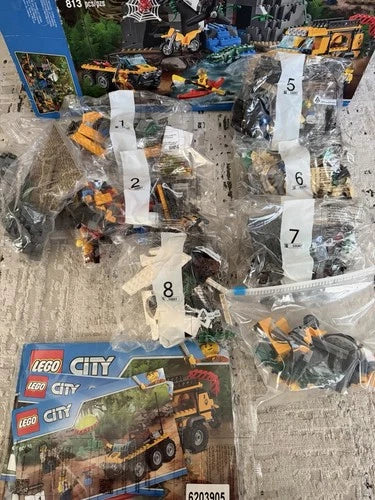 LEGO CITY: Jungle Exploration Site (60161) Missing Bags