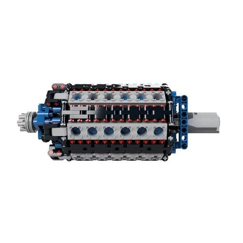 Modubrix MOC-164609 42 Cylinder Radial Engine – R-2160 Tornado 691 Parts