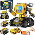 5-in-1 STEM Robot Building Kit, APP & Remote Control Robotics Kit