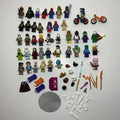 Lot Of 79 LEGO Assorted Figures & Accessories