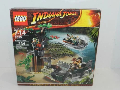 LEGO Indiana Jones River Chase 7625 NEW Sealed Retired NIB 2008