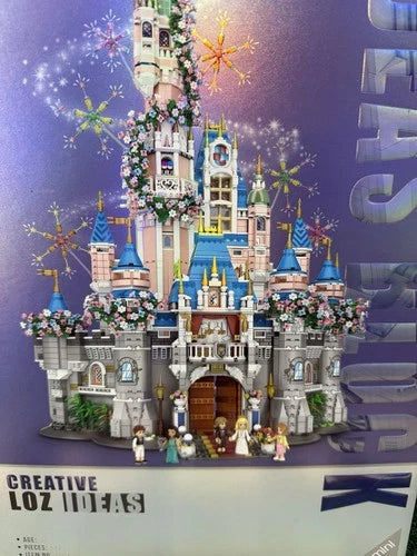 LOZ 5427PCS Mini Bricks Dream Princess Wedding Castle - BOX DAMAGE - MINI BLOCKS