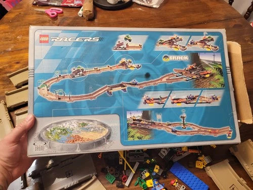 LEGO Racers: Off-Road Race Track (4588) Mostly Complete See Description