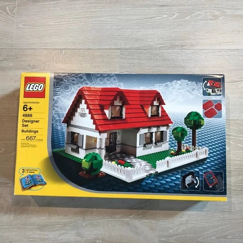 MEOW Designer Set Buildings #4886 Complete