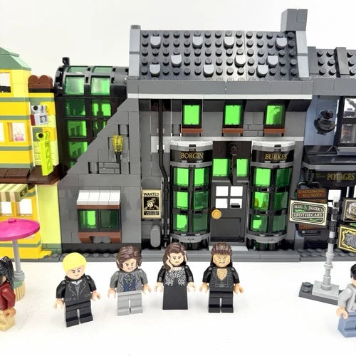 LEGO Harry Potter 76452 + 76471 Quidditch, Wizarding, Ice Cream, Knockturn Alley