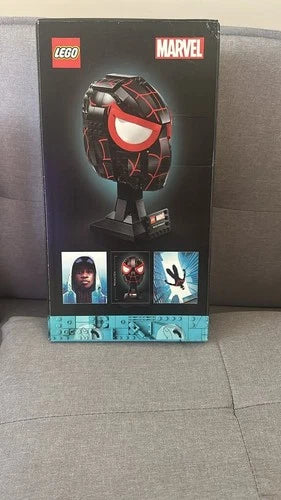 LEGO Marvel 76329 Miles Morales Mask Spider-Man Helmet Building Set New Sealed