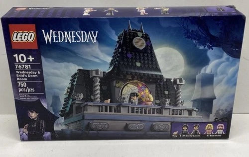 LEGO Wednesday 76781 Wednesday & Enid's Dorm Room Building Set 750 Pcs New