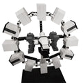 Spacecraft Model with Landers 690 Pieces from Sci-Fi Movie MOC Build Gift