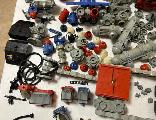 Large Lot of Legions of Power Toys 1986 Building Toy Series Tonka, Star Legion +