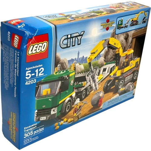 MEOW CITY: Excavator Transporter (4203)