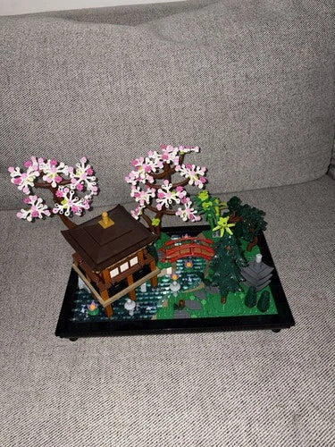 LEGO Icons Tranquil Garden 10315 Complete Set 1363 pcs 18+ Brick Separator