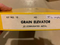 CALIFORNIA MODEL CO. #12 Corrugated Metal Grain Elevator Building Kit 1/87
