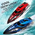 HJ808 RC Speed Boat 25km/h (15.5mph) Dual Layer Waterproof 37.3cm/14.7in