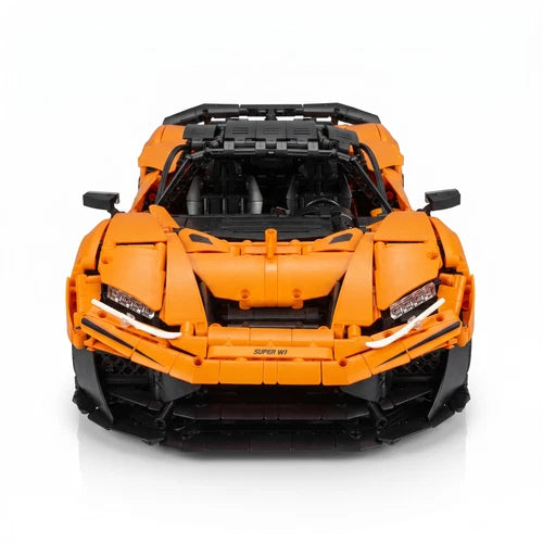 MOC 1:8 Technic Racing Car McLaren W1 Building Blocks Set 4236 Pcs Birthday Gift