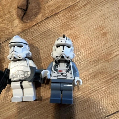 MEOW Star Wars Minifigure Lot 7pcs Clone Trooper & Rebel Pilot w/ Helmets