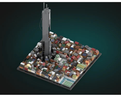 MOC-194342 City 17 Half-Life 2 DIY Model building blocks Toys Christmas gift