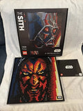 LEGO Art: Star Wars the Sith (31200) Darth Maul Art Only. Great Condition!