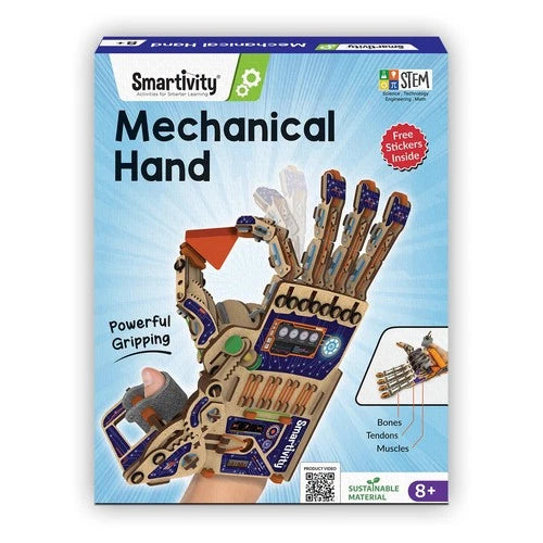 Smartivity Robotic Mechanical Hand STEM Toy Kids 8-14 Science Kit DIY Model