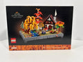 LEGO® Icons Autumn Cottage Garden 11372 Halloween Kids Building Toy Set