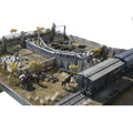 Banta Model Works 6022 O Scale Cattle Stock Pens Laser-Cut Wood Building Kit