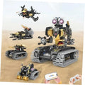 5-in-1 RC Robot Building Kit for Kids, APP & Remote Control STEM Robotics