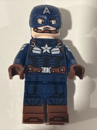 MEOW Marvel Captain America Minifigure #sh1128 Set #76354 SHEILD Helicarrier New