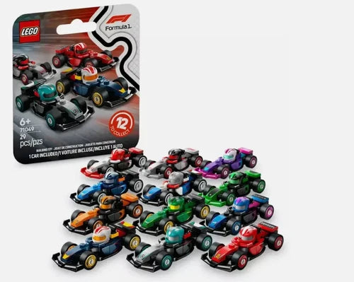 LEGO FORMULA F1 Race Cars 71049 Complete SEALED Set of 12 Minifigures