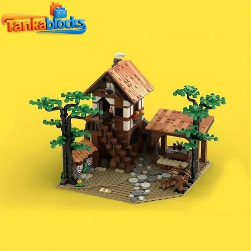 MOC-134494 Archery Range Expansion for Lion Knight Castle Building Set 908 Parts