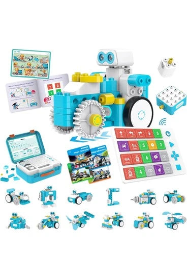WhalesBot C3 Pro 12-in-1 Remote Control & Coding Robot Kit for Kids 4+. READ!!!