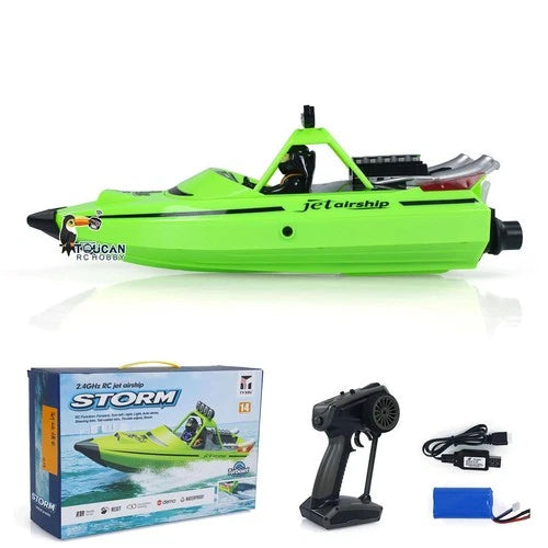 2.4G RC Racing Boat Self Righting Jet Ship for Adult RTR Lights