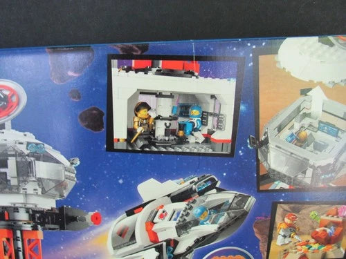 New LEGO CITY Space Base & Rocket Launchpad 60434 Spaceship Crane Aliens Robot