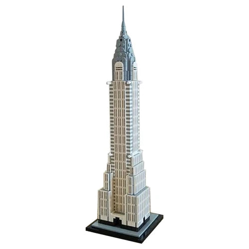 Modubrix Mocs Building Block Chrysler Sets Modular Bricks Toys Gift Kit 1207pcs