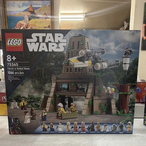 MEOW Star Wars Yavin 4 Rebel Base 75365 1066pcs 8+ Minifigure Set Box