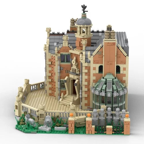 Modubrix The Haunted Manor Model 3944 Pieces Building Kit Set for Collection