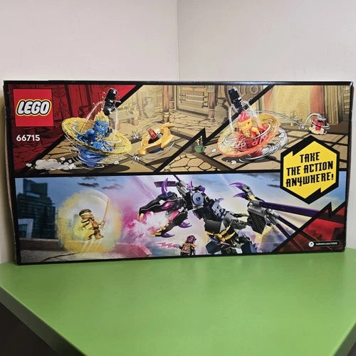 LEGO Ninjago Gift Set (66715) New Sealed 3-in-1 Box Includes: 71742 70688 70690